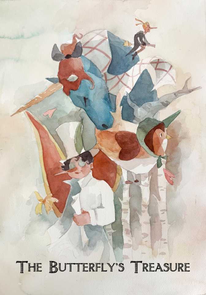 The Butterfly's Treasure Poster